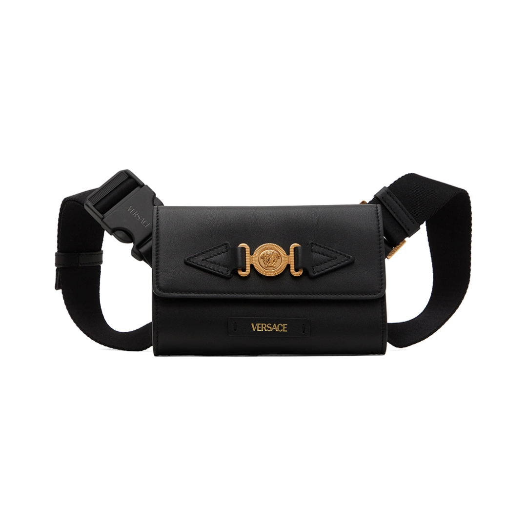 VERSACE belt pouch featuring gold-tone hardware available at Lestyle Boutique Melbourne