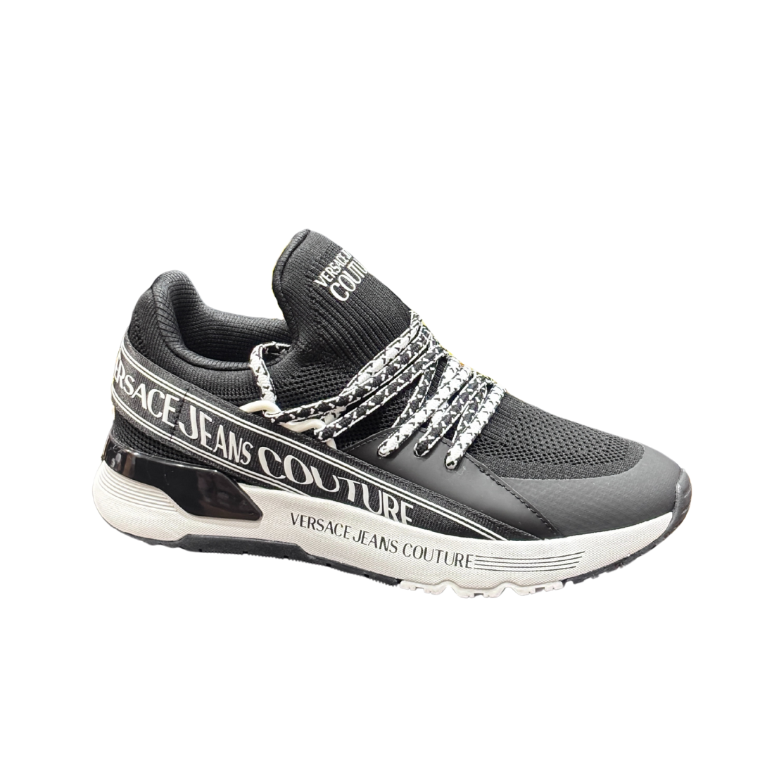 VERSACE JEANS COUTURE sneaker featuring logo strap available at Lestyle Boutique Melbourne