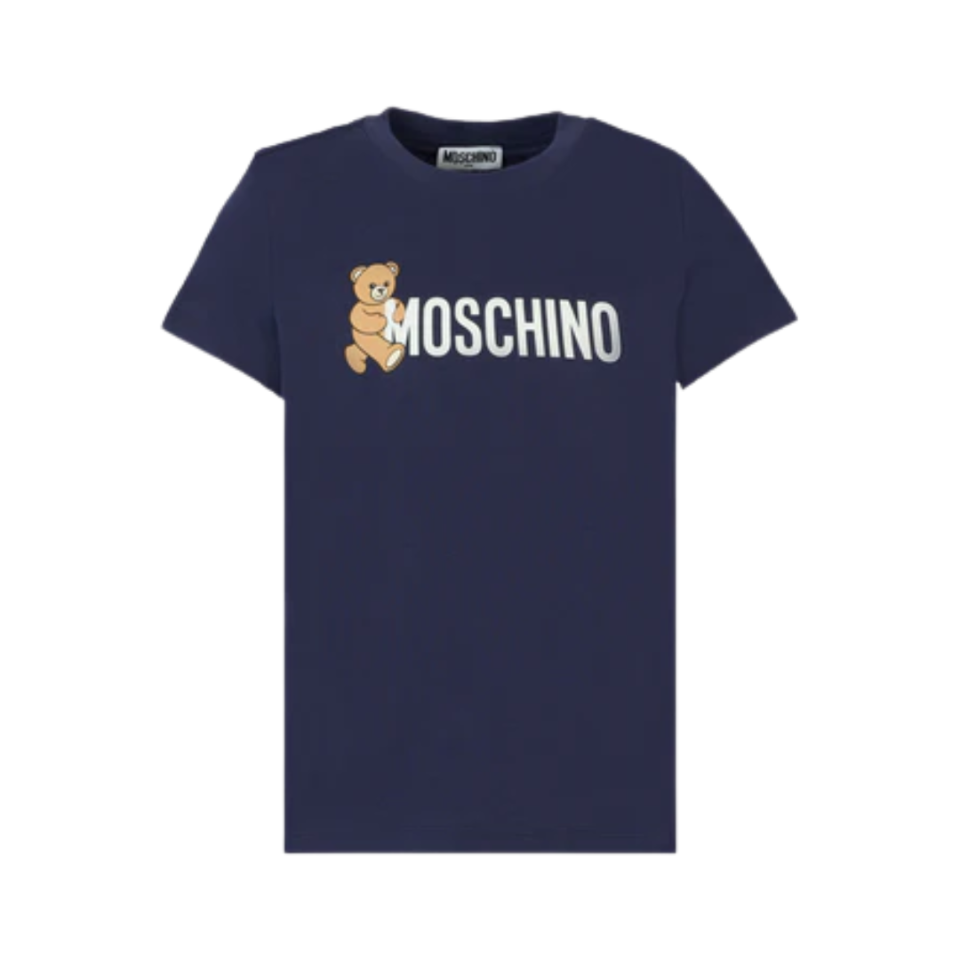 MOSCHINO KIDS T-SHIRT featuring Teddy Bear logo available at Lestyle Boutique Melbourne