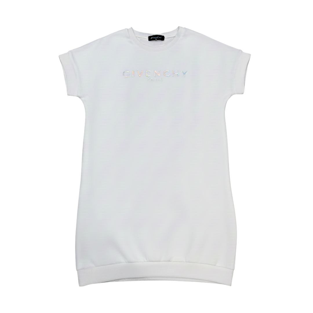 Givenchy dress featuring iridescent logo available at Lestyle Boutique Melbourne
