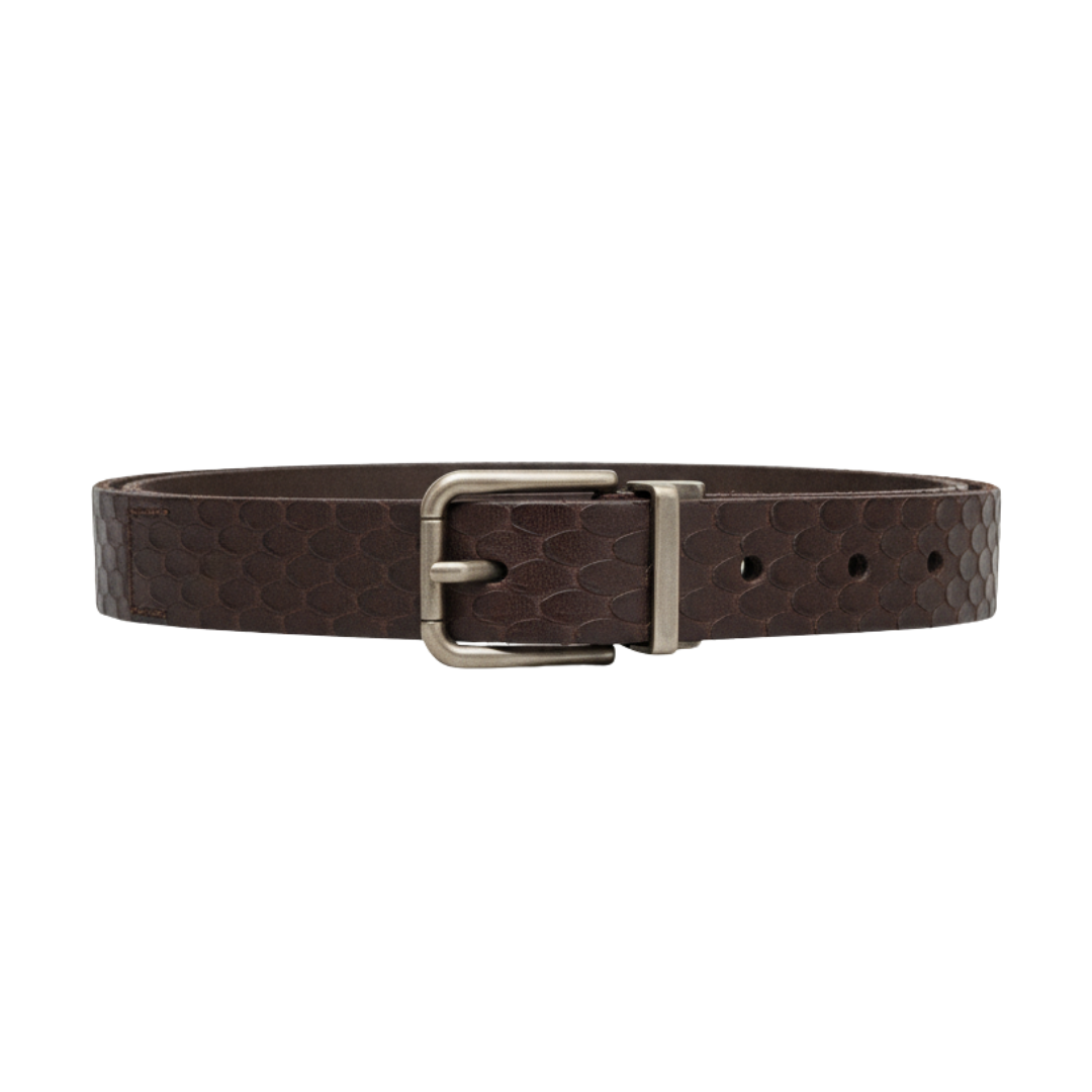 Dolce & Gabbana belt featuring snakeskin texture available at Lestyle Boutique Melbourne