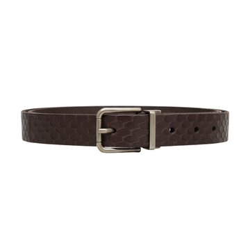 Dolce & Gabbana belt featuring snakeskin texture available at Lestyle Boutique Melbourne