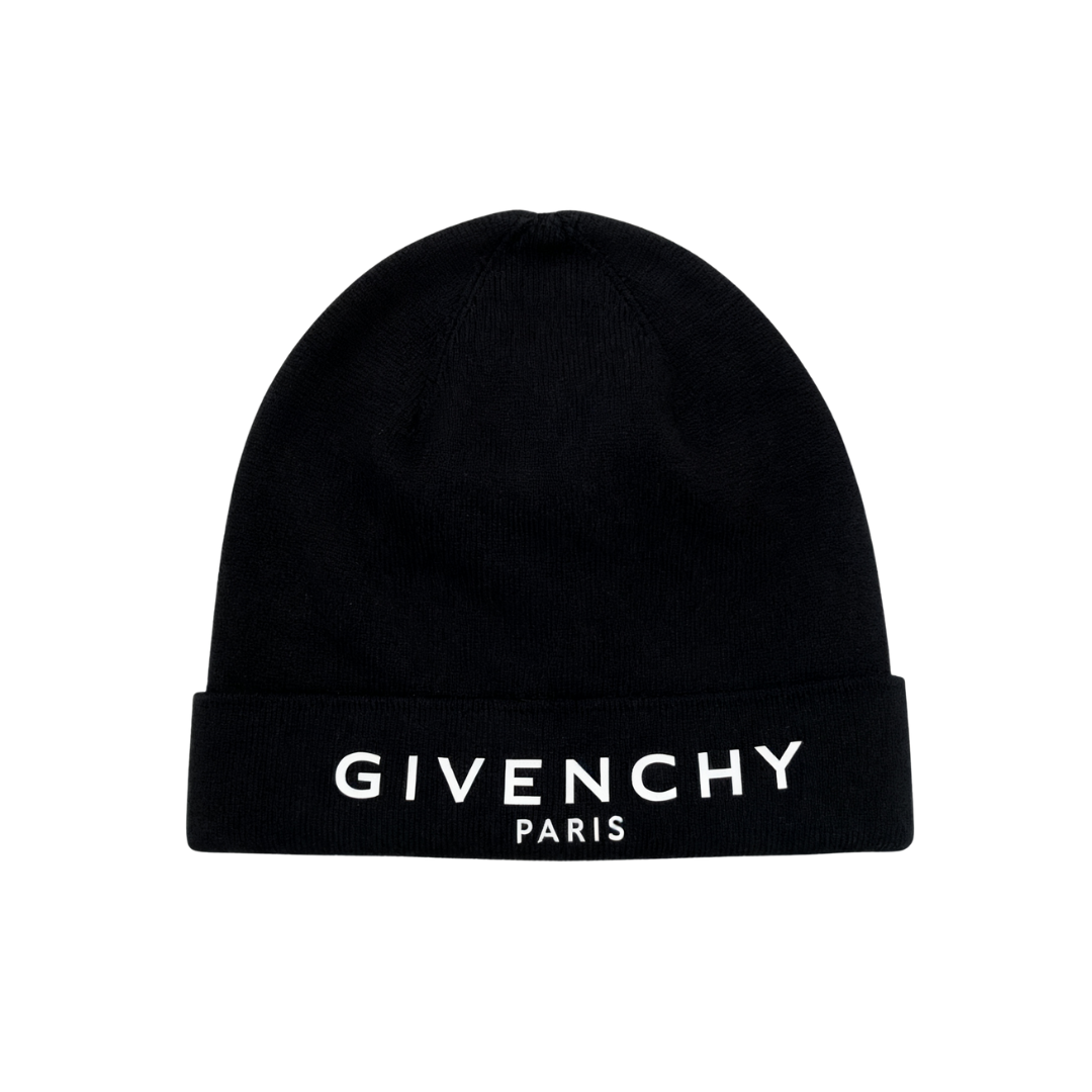 GIVENCHY BEANIE featuring logo lettering available at Lestyle Boutique Melbourne