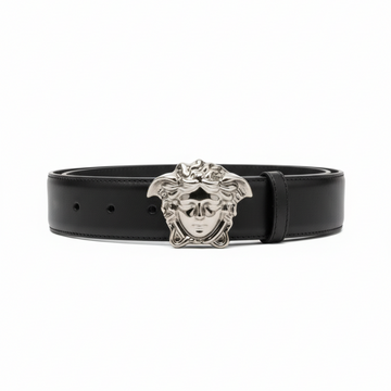 Versace belt featuring Medusa head buckle available at Lestyle Boutique Melbourne