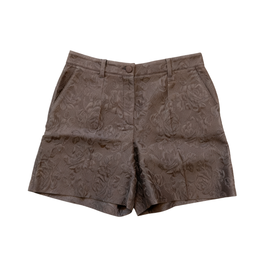 Dolce & Gabbana MINI SHORT featuring floral brocade mid waist available at Lestyle Boutique Melbourne