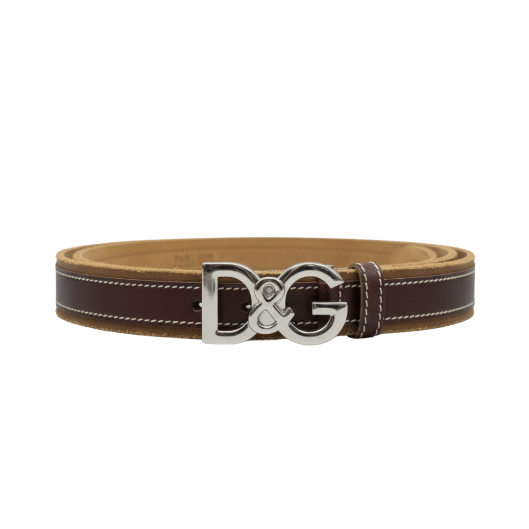 Dolce & Gabbana belt featuring D&G logo buckle available at Lestyle Boutique Melbourne