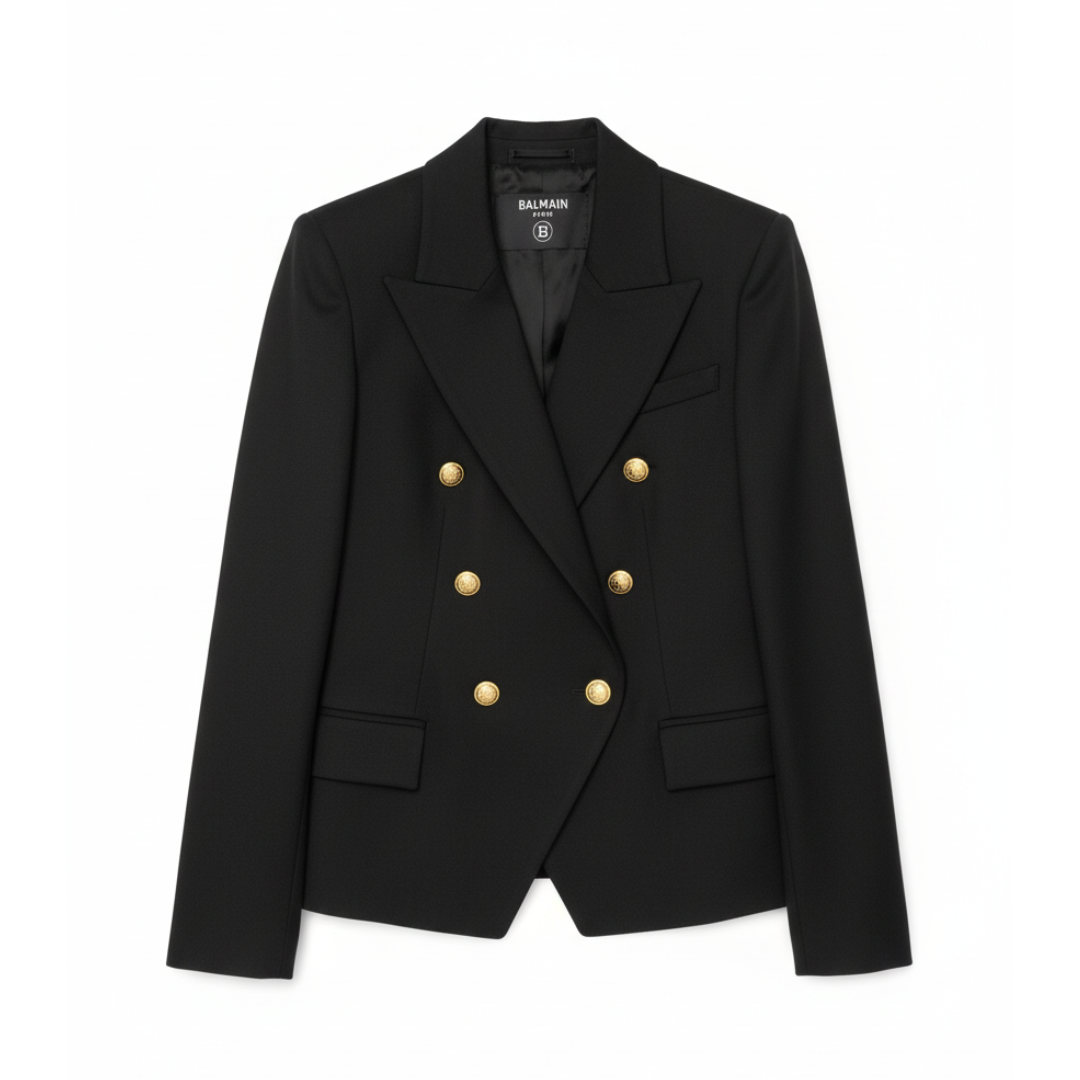BALMAIN KIDS BLAZER featuring gold-tone buttons available at Lestyle Boutique Melbourne