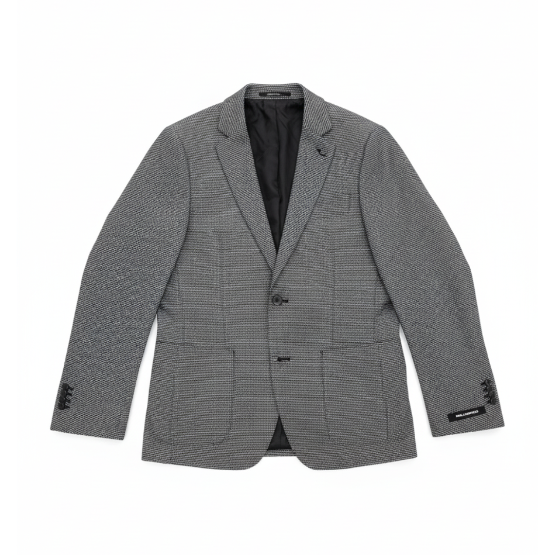 Karl Lagerfeld blazer featuring micro-pattern available at Lestyle Boutique Melbourne