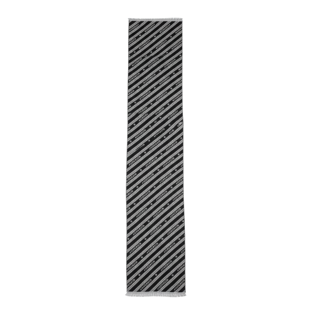 Givenchy scarf featuring diagonal striped logo pattern available at Lestyle Boutique Melbourne