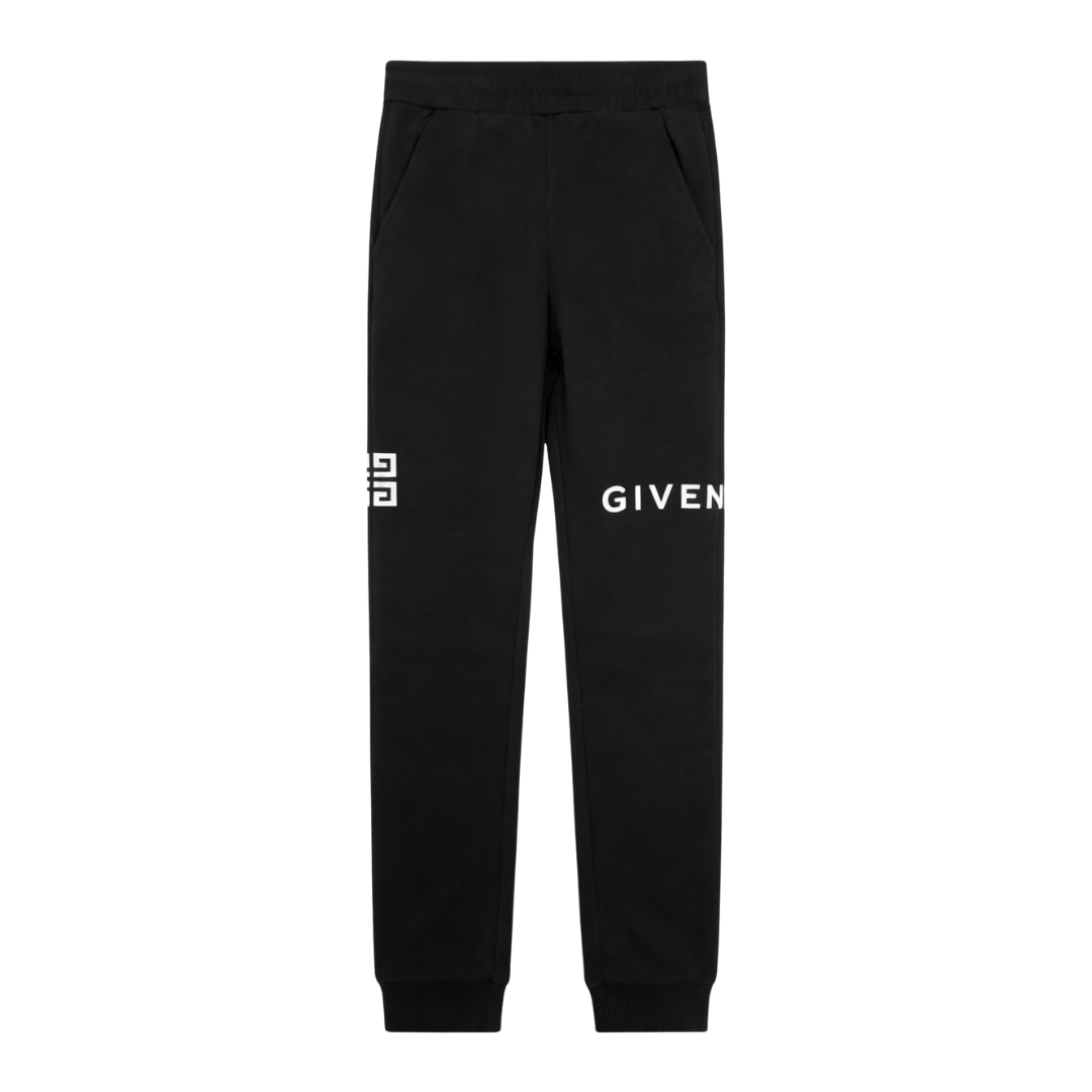 GIVENCHY PANTS featuring logo print on leg available at Lestyle Boutique Melbourne