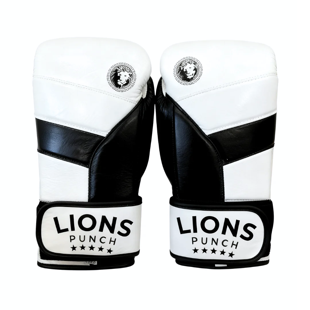 Lions Punch boxing gloves with wrist strap available at Lestyle Boutique Melbourne