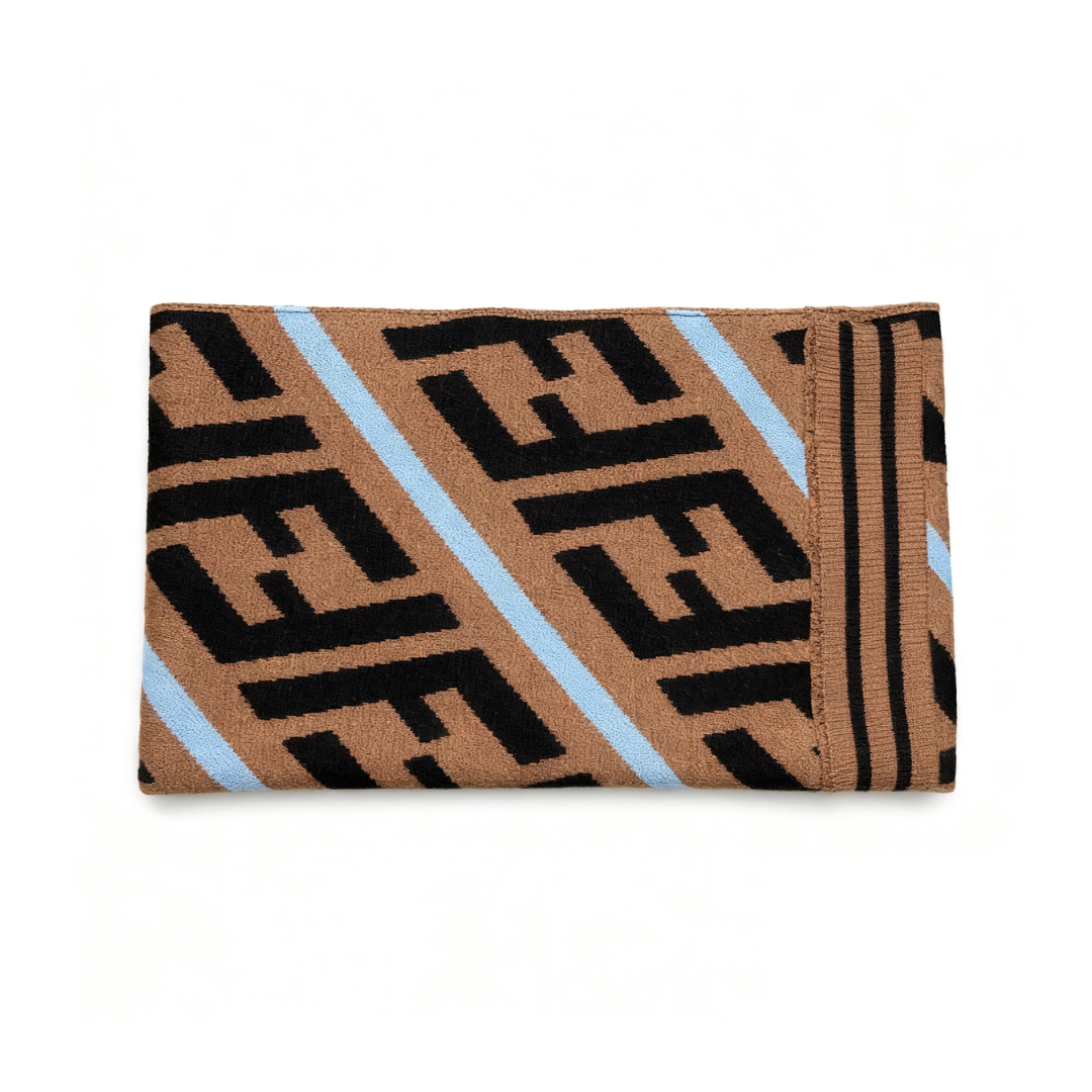 Fendi Scarf featuring FF monogram available at Lestyle Boutique Melbourne