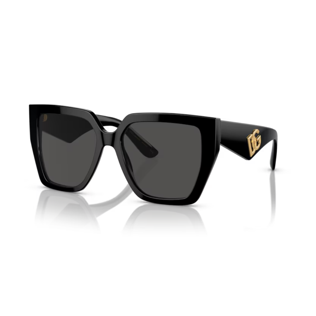 Dolce & Gabbana square sunglasses with dark grey lenses available at Lestyle Boutique Melbourne