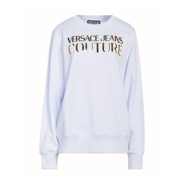 VERSACE JEANS COUTURE sweatshirt featuring metallic gold logo available at Lestyle Boutique Melbourne