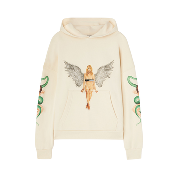 PALM ANGELS SWEATSHIRT featuring an original pin-up angel wings print available at Lestyle Boutique Melbourne