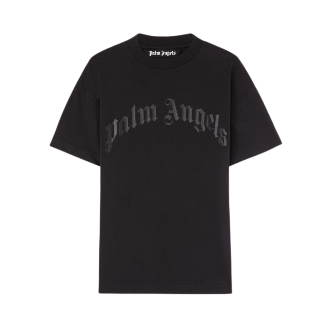 Palm Angels T-Shirts featuring front logo graphic available at Lestyle Boutique Melbourne
