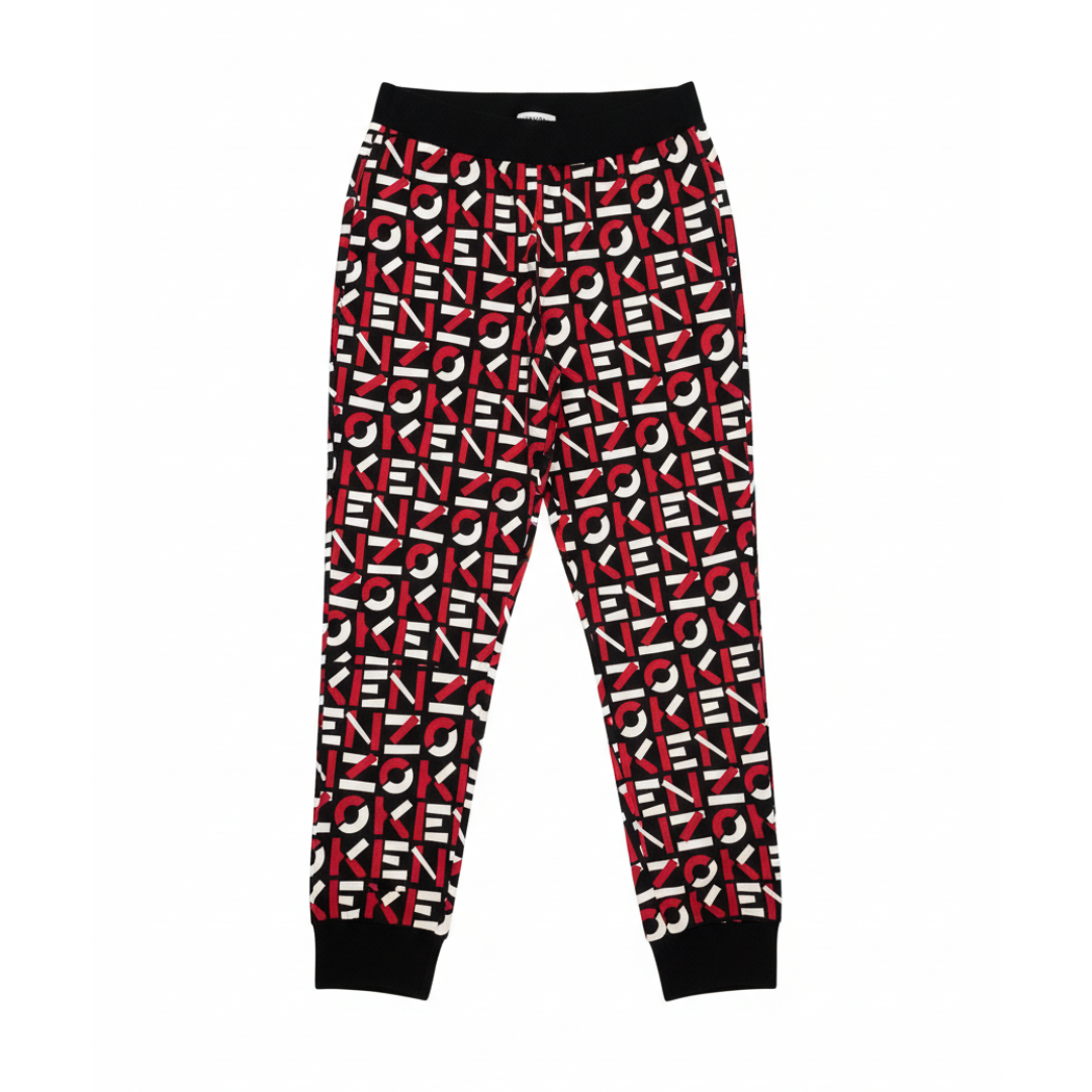 Kenzo pants with monogram pattern available at Lestyle Boutique Melbourne