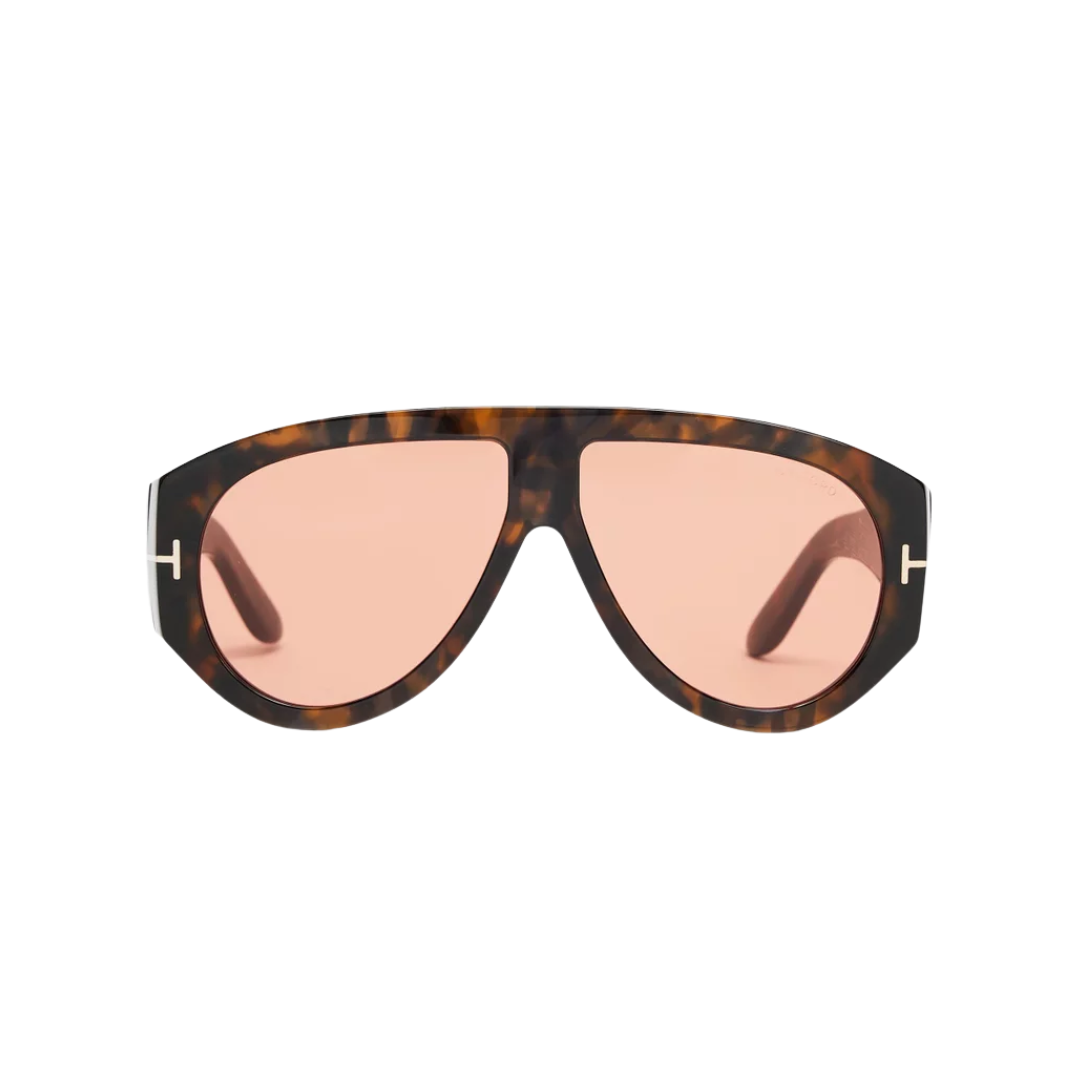 Tom Ford Sunglasses featuring oversized lenses in Dark Havana & Bordeaux available at Lestyle Boutique Melbourne
