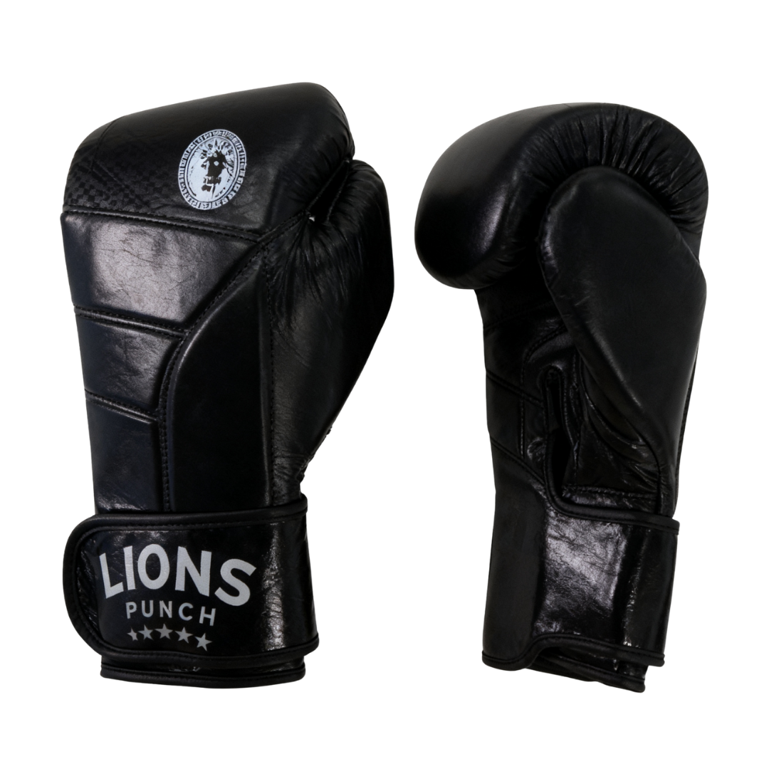 Lions Punch boxing gloves with secure wrist strap available at Lestyle Boutique Melbourne
