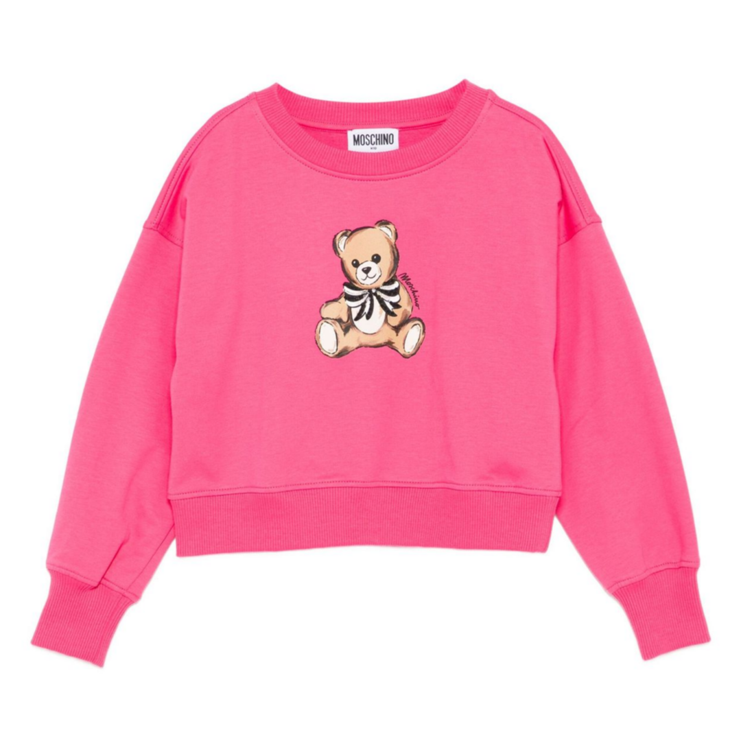 Moschino Kids Sweatshirt featuring teddy bear-print available at Lestyle Boutique Melbourne