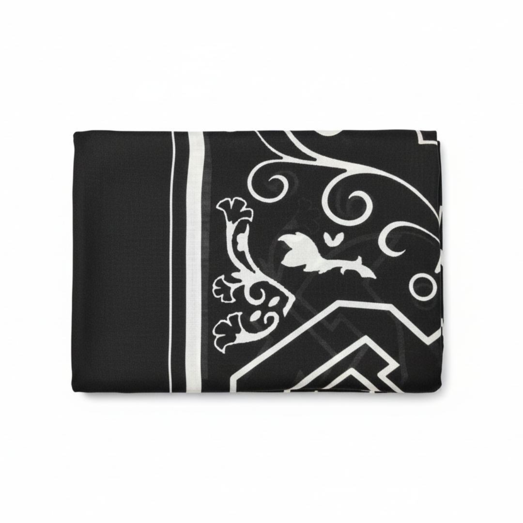 GIVENCHY SCARF featuring monochrome graphic print available at Lestyle Boutique Melbourne