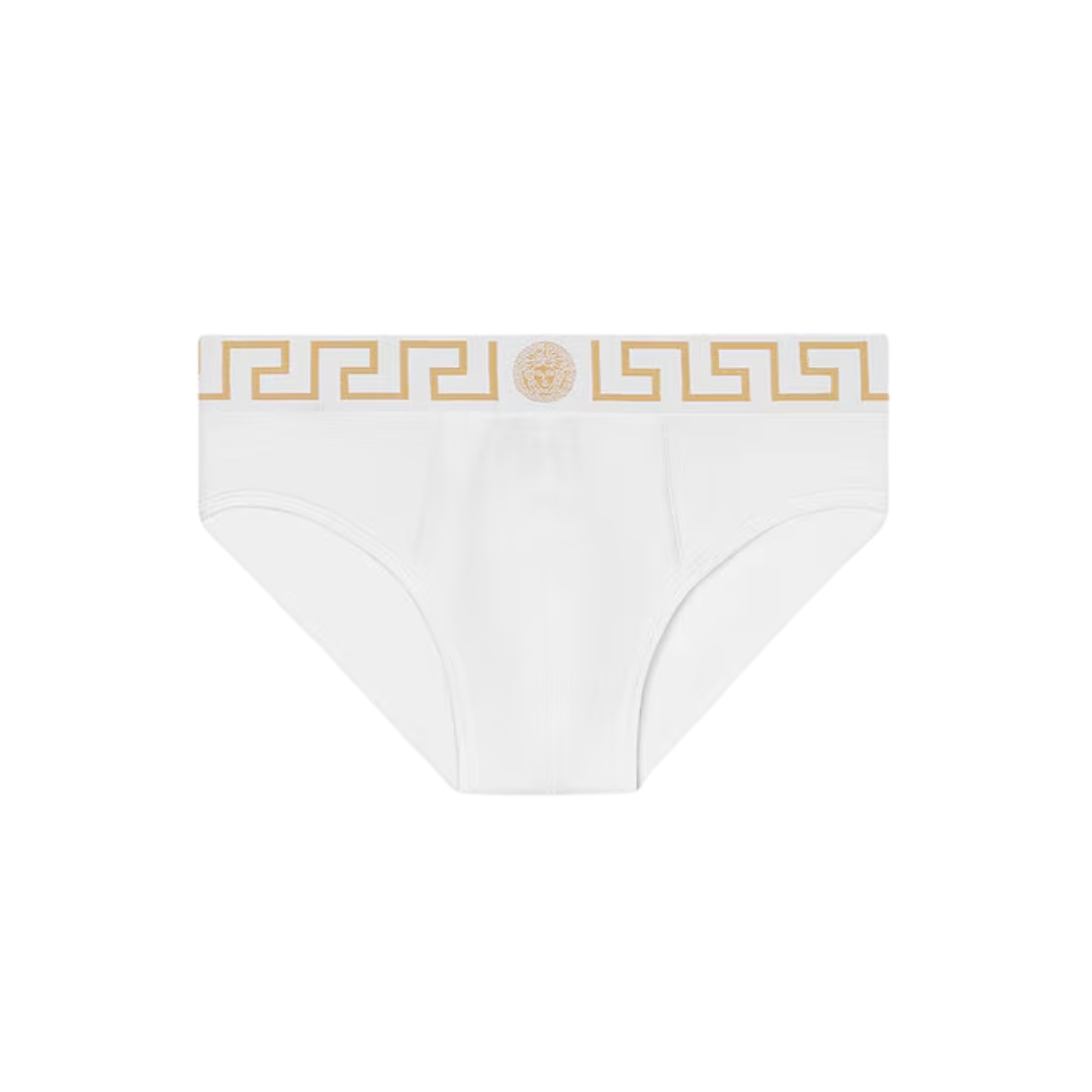 VERSACE BRIEFS featuring Greca border with Medusa motif available at Lestyle Boutique Melbourne