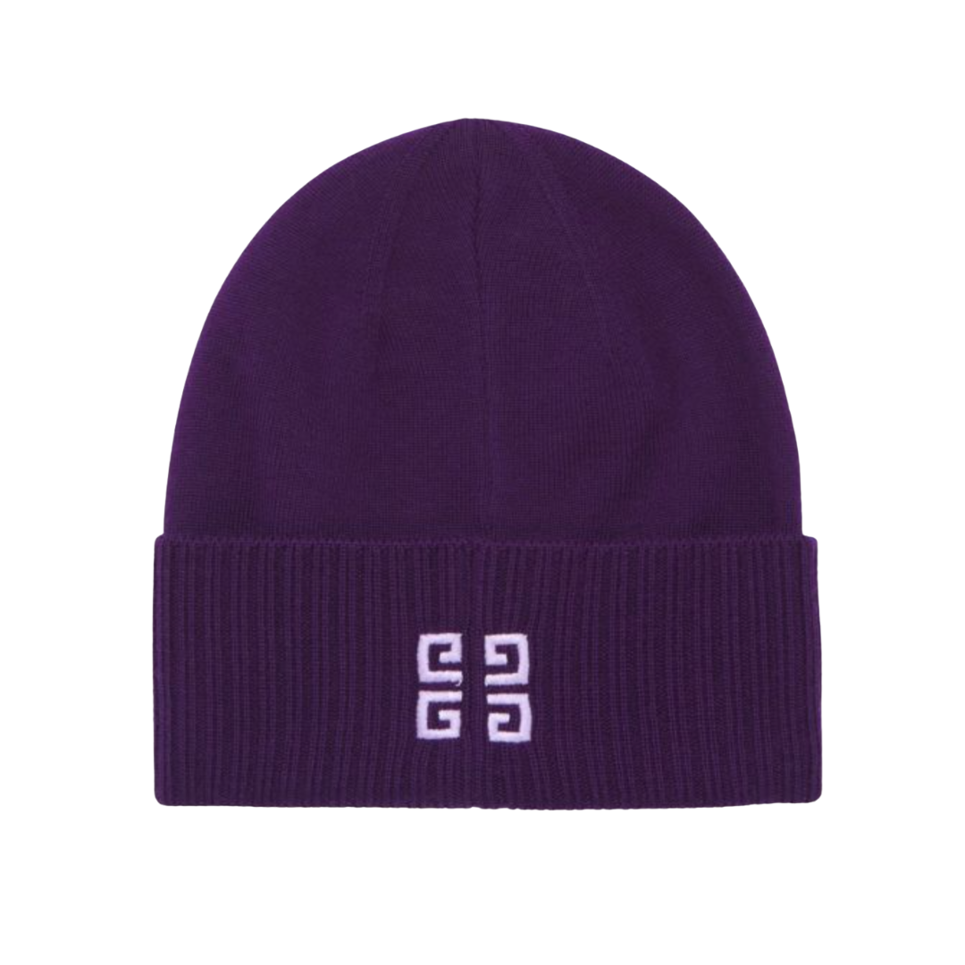 GIVENCHY KNIT BEANIE featuring embroidered signature and 4G logo available at Lestyle Boutique Melbourne