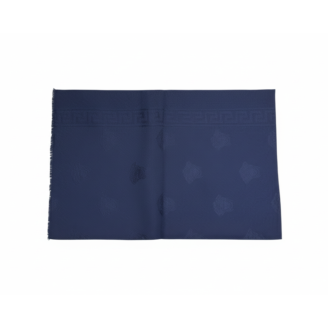 VERSACE SCARF featuring solid navy color available at Lestyle Boutique Melbourne