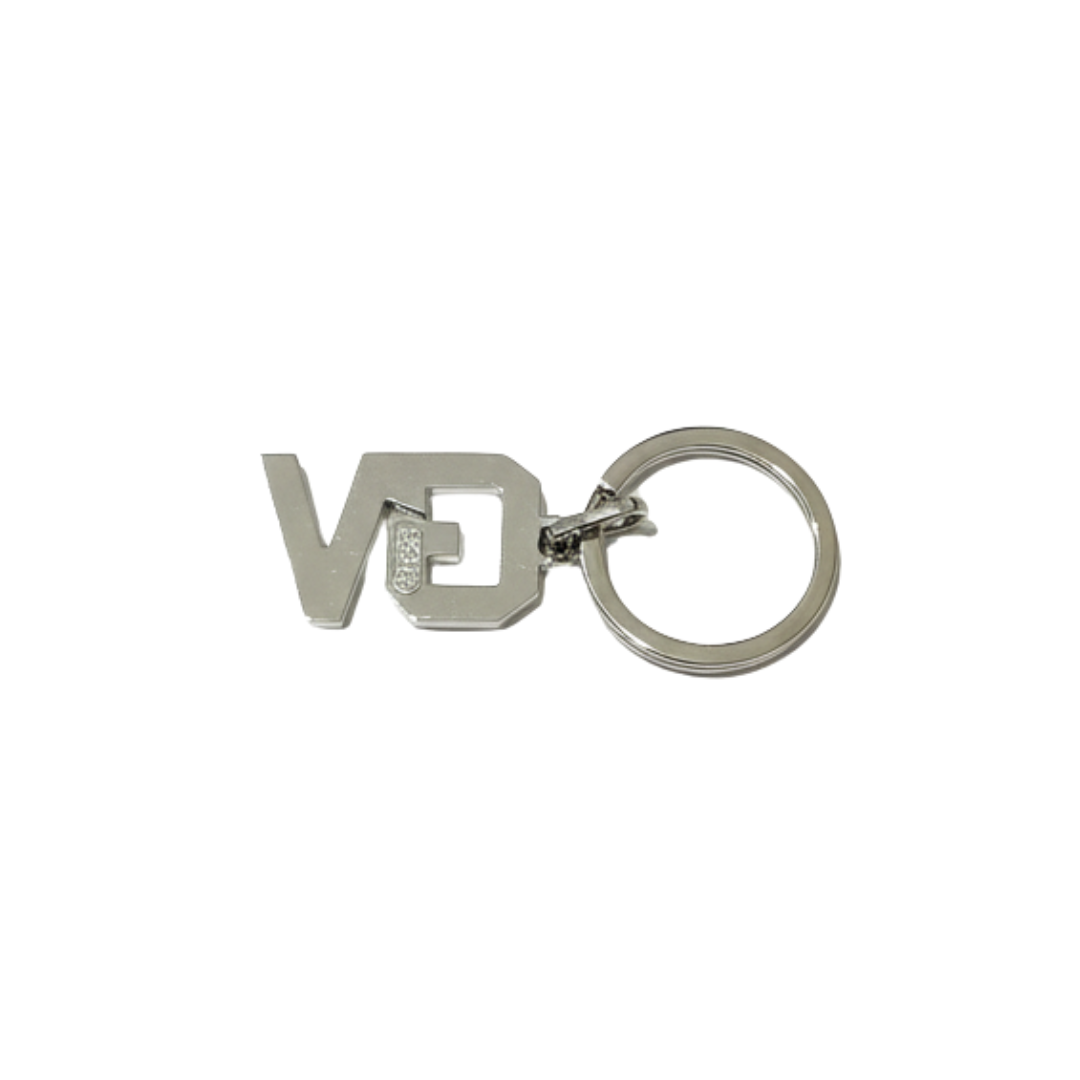 VERSACE KEYCHAIN featuring metal logo and ring available at Lestyle Boutique Melbourne