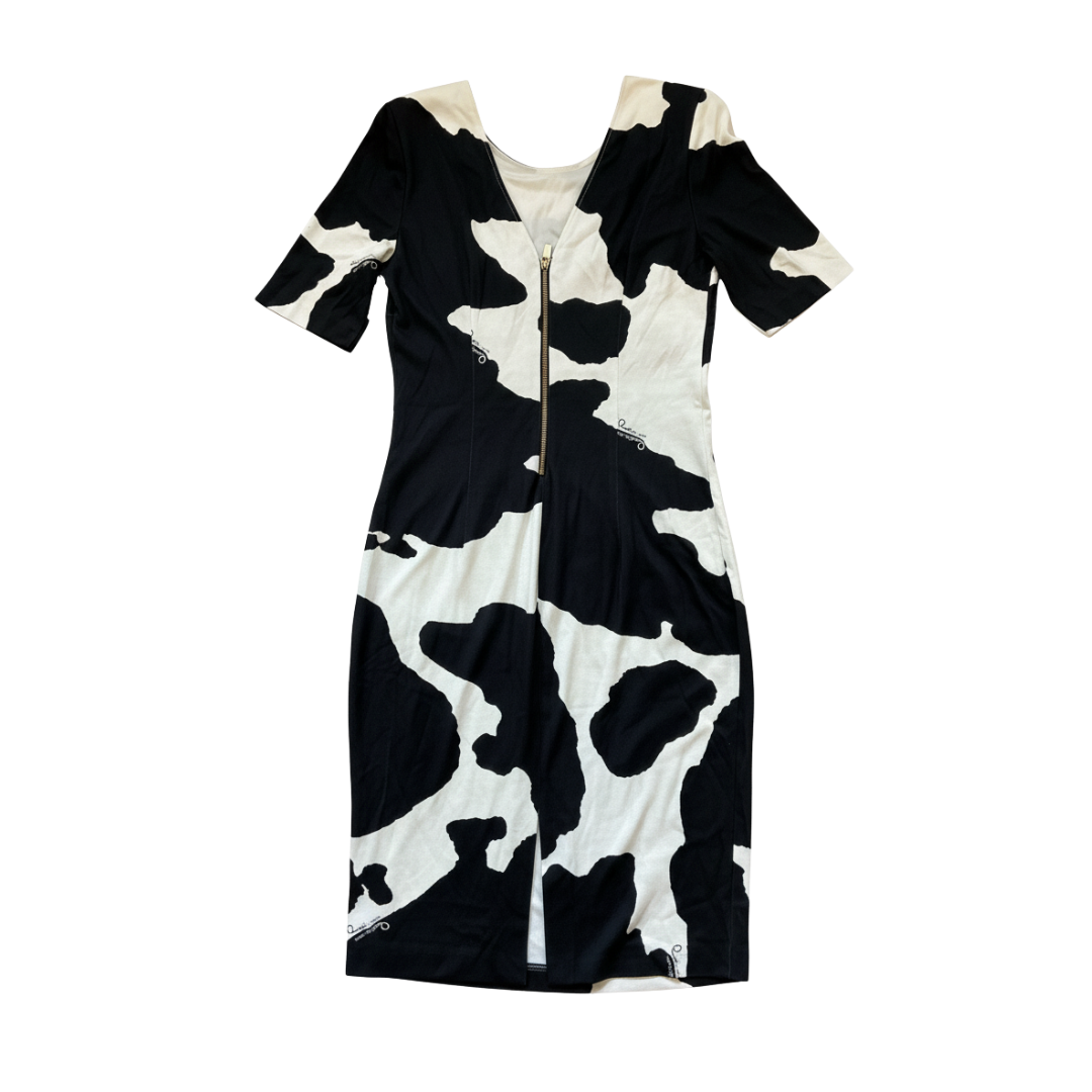ROBERTO CAVALLI DRESS featuring cow print available at Lestyle Boutique Melbourne
