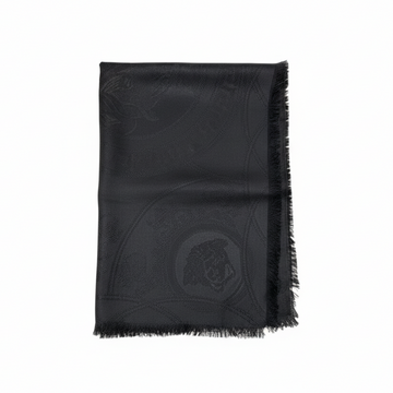 VERSACE SCARF featuring subtle logo pattern available at Lestyle Boutique Melbourne