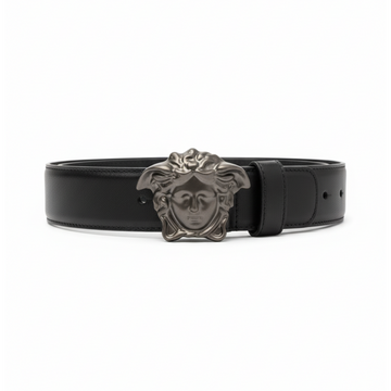 Versace belt featuring Medusa head buckle available at Lestyle Boutique Melbourne