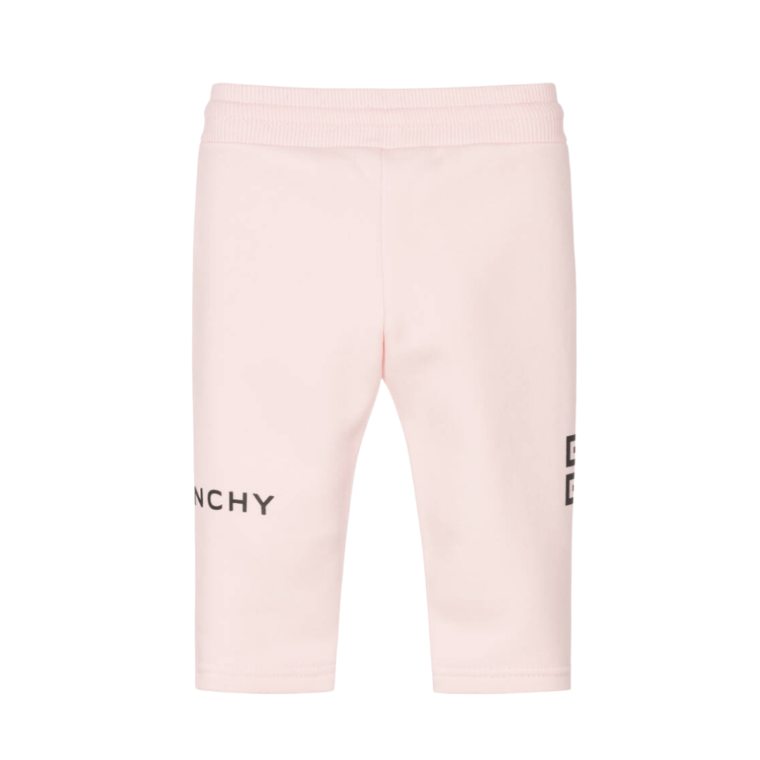 Givenchy kids pants featuring drawstring waist and logo graphic available at Lestyle Boutique Melbourne
