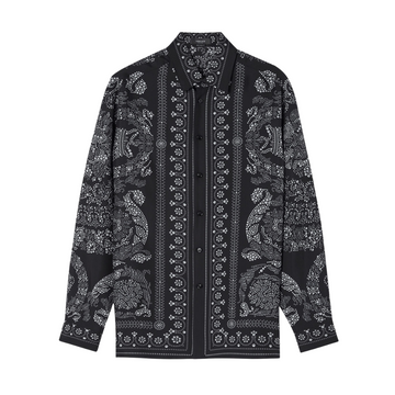 VERSACE SHIRT featuring Barocco Silhouette print available at Lestyle Boutique Melbourne