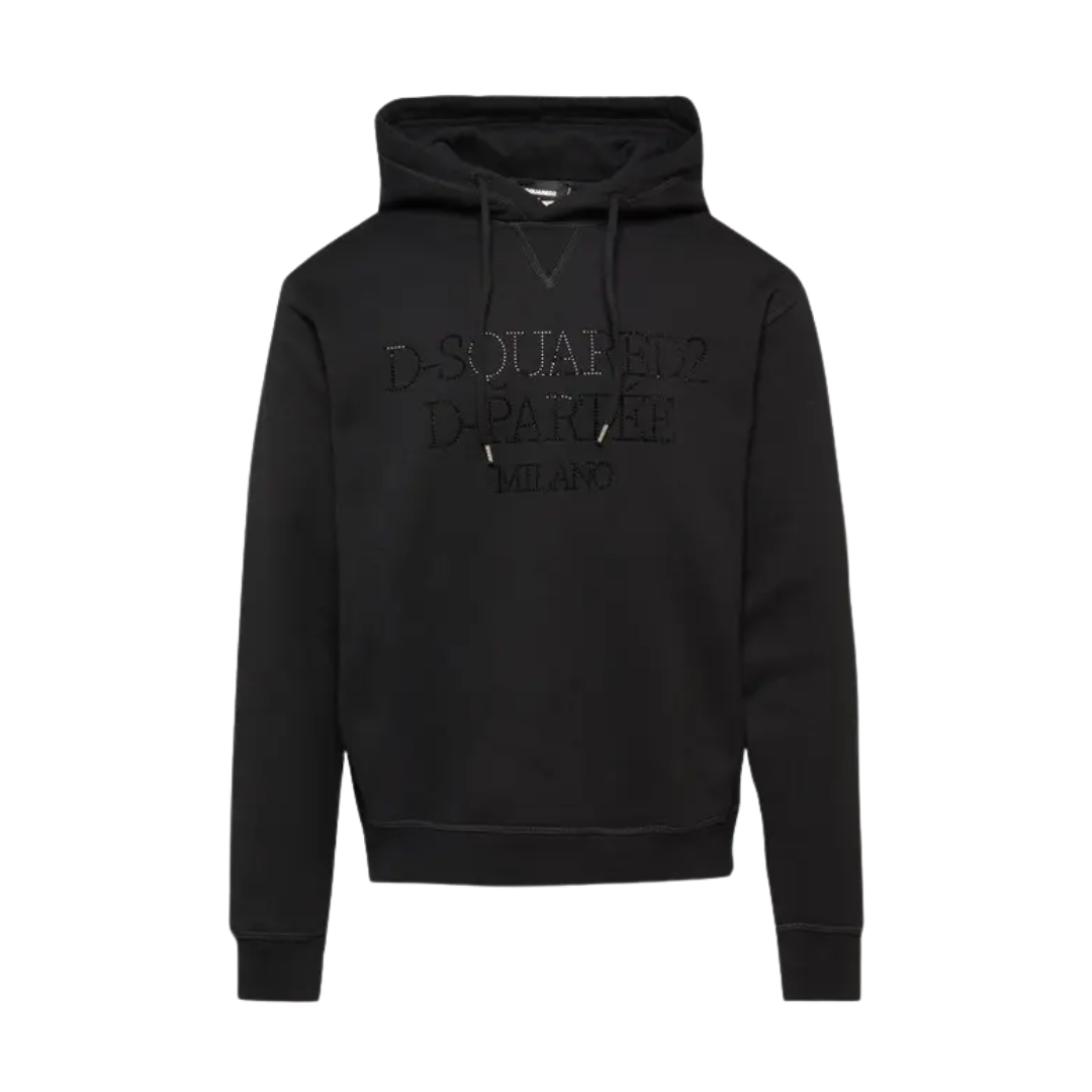 DSQUARED2 hoodie with logo detail on chest available at Lestyle Boutique Melbourne