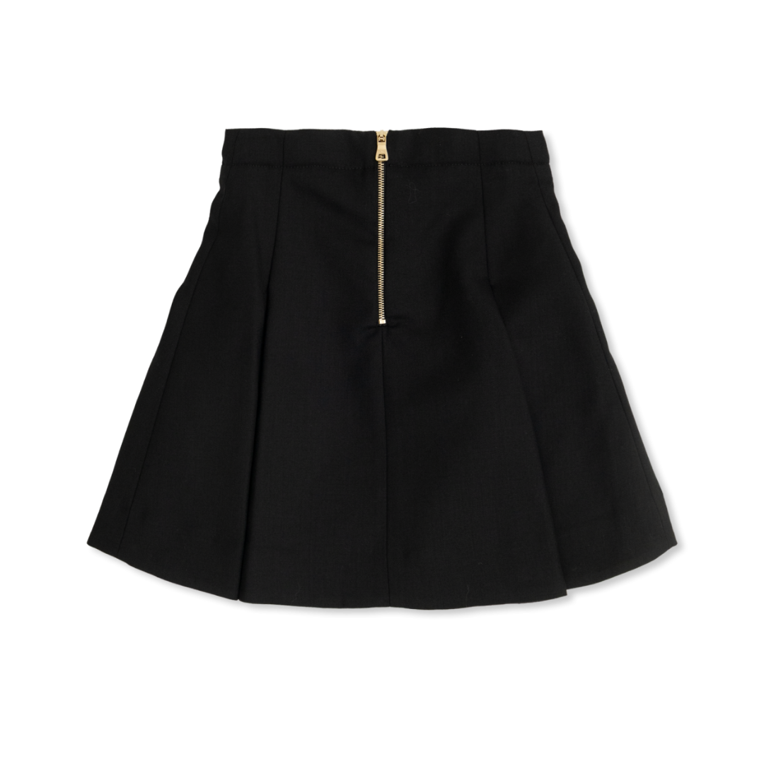 Balmain KIDS SKIRT featuring golden lion head buttons available at Lestyle Boutique Melbourne
