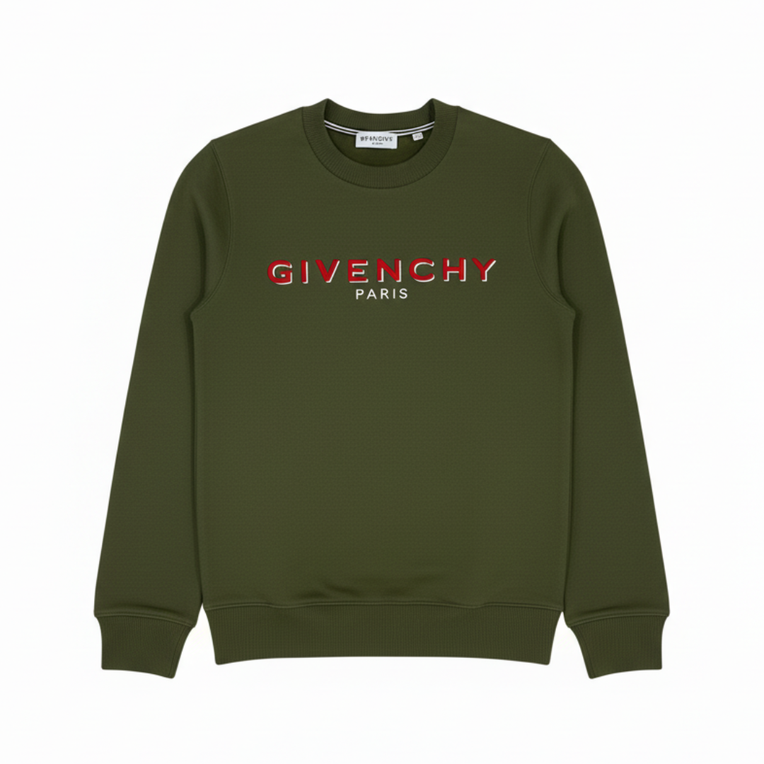 GIVENCHY SWEATSHIRT featuring logo across chest available at Lestyle Boutique Melbourne