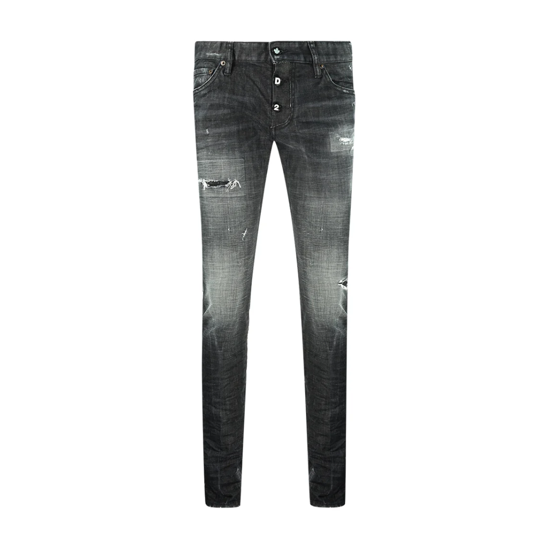 Dsquared jeans featuring distressed detailing available at Lestyle Boutique Melbourne