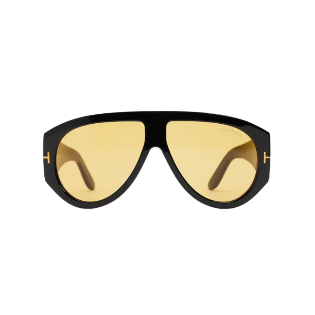 Tom Ford Sunglasses featuring shiny black/brown available at Lestyle Boutique Melbourne