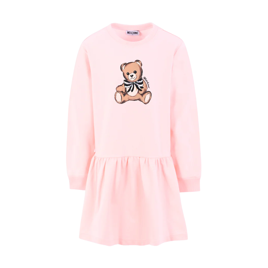 MOSCHINO DRESS featuring teddy bear embroidery available at Lestyle Boutique Melbourne