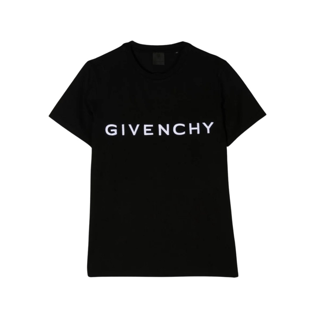 GIVENCHY T-SHIRT featuring bold logo across chest available at Lestyle Boutique Melbourne