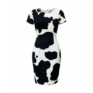 ROBERTO CAVALLI DRESS featuring cow print available at Lestyle Boutique Melbourne