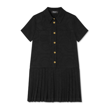 Versace KIDS SHIRT DRESS featuring Barocco jacquard available at Lestyle Boutique Melbourne