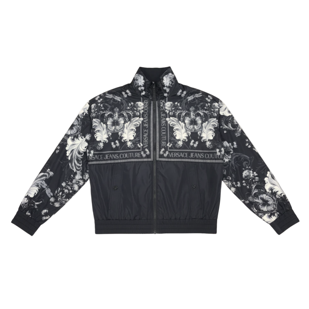 Versace Jeans Couture jacket featuring ornate baroque print available at Lestyle Boutique Melbourne