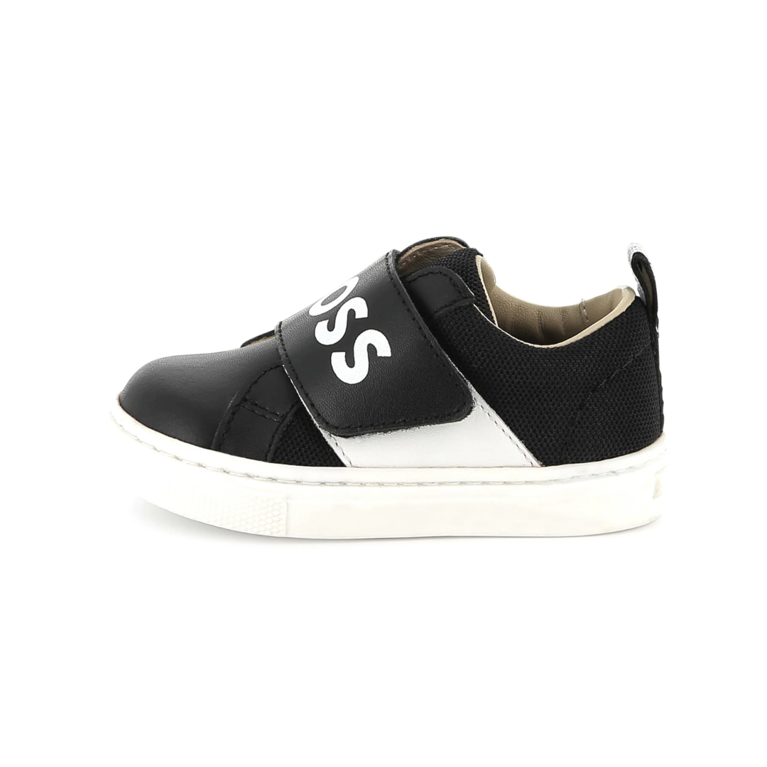BOSS KIDS SNEAKER featuring Velcro strap available at Lestyle Boutique Melbourne