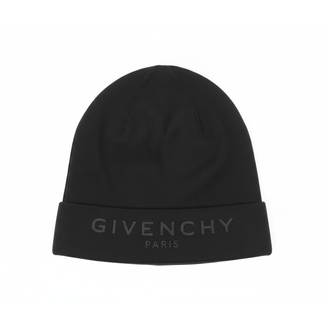 GIVENCHY BEANIE featuring logo on cuff available at Lestyle Boutique Melbourne