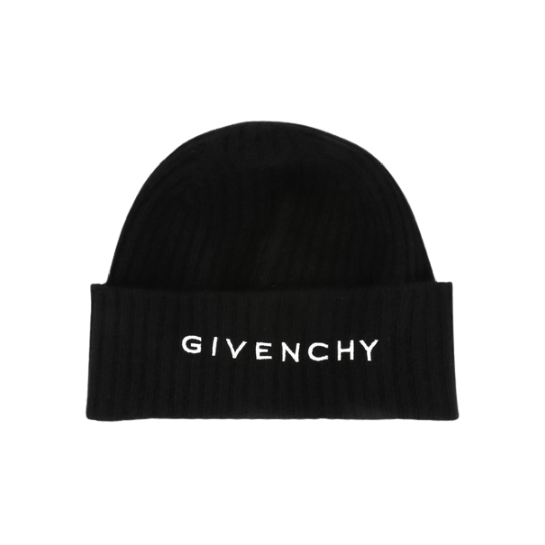 GIVENCHY BEANIE featuring logo on cuff available at Lestyle Boutique Melbourne