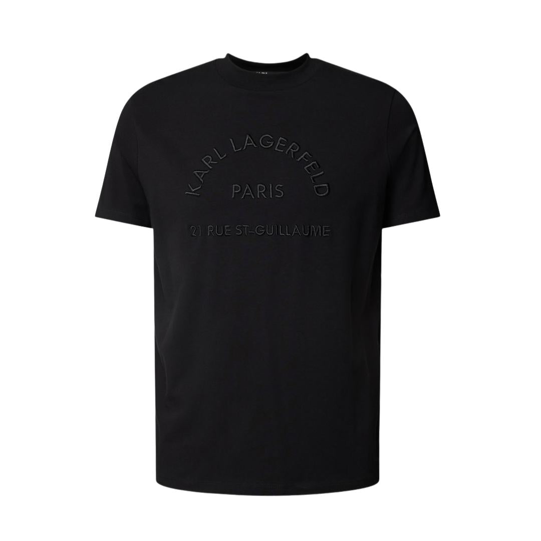 Karl Lagerfeld T-shirt with embroidered logo available at Lestyle Boutique Melbourne