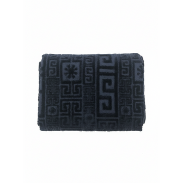 VERSACE HAND TOWEL featuring embossed Greek key pattern available at Lestyle Boutique Melbourne