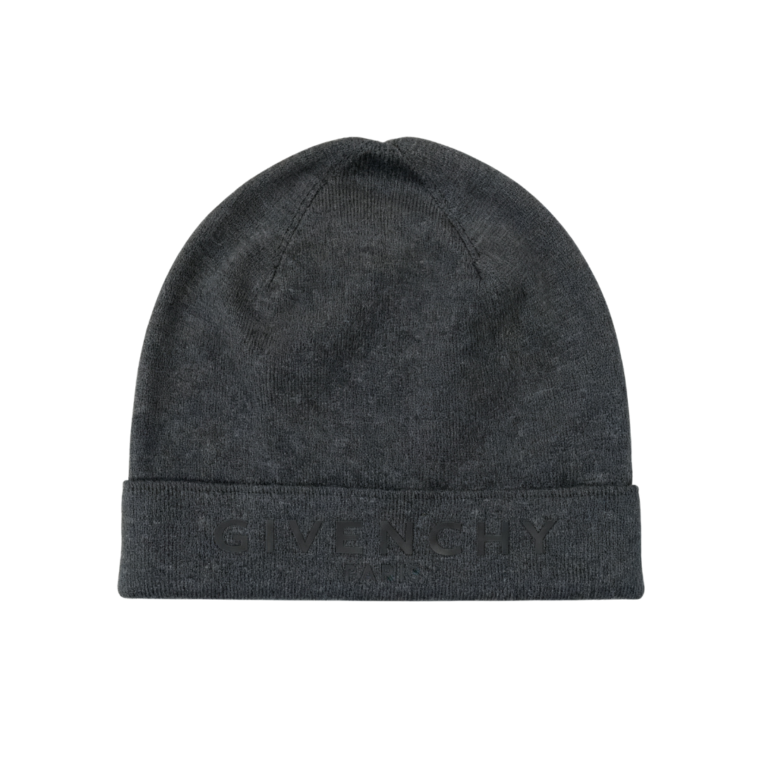 Givenchy beanie featuring logo branding on cuff available at Lestyle Boutique Melbourne